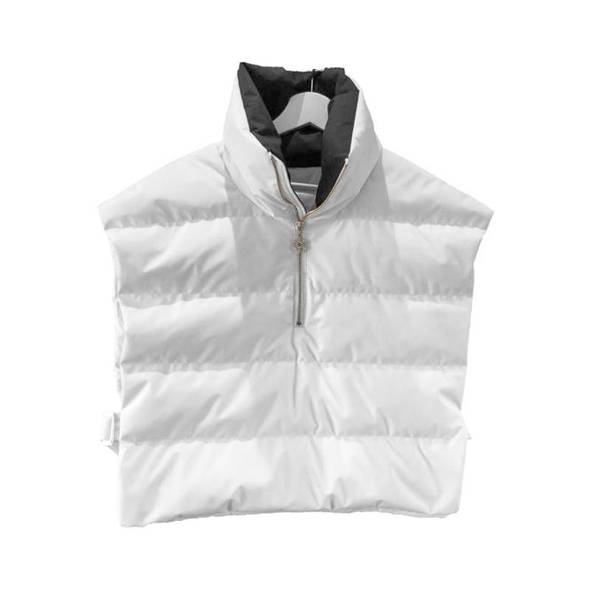 Hovedbilde EyePoc - THOQ Vest kort dun - Naturhvit