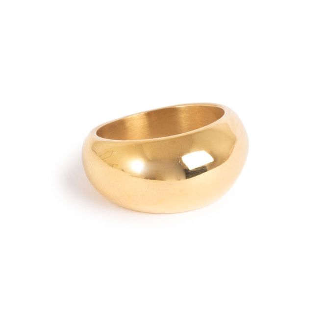 Hovedbilde A&C - Steel Soft chunky ring - G