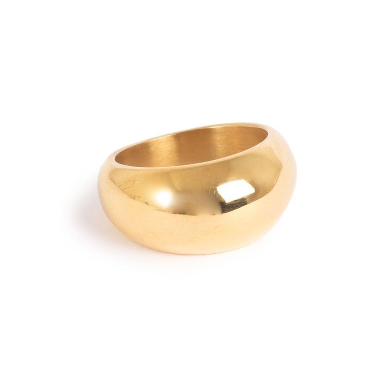 A&C - Steel Soft chunky ring - G