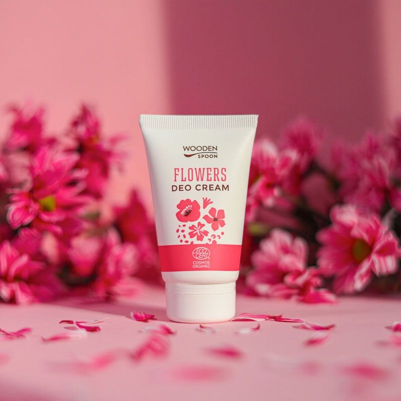 Wooden Spoon - Natural Deo Cream 40 ml - Flowers