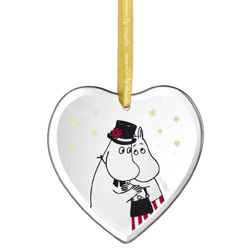 Moomin by Muurla - Glassdekorasjon - Mummimamma & Mummipappa