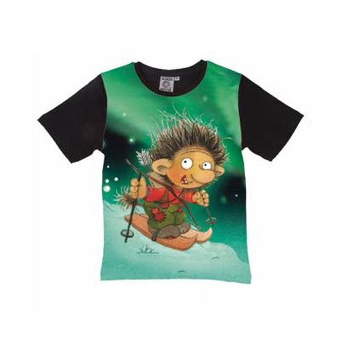 Hovedbilde Troll Olav - T-skjorte - Troll Olav i nordlys