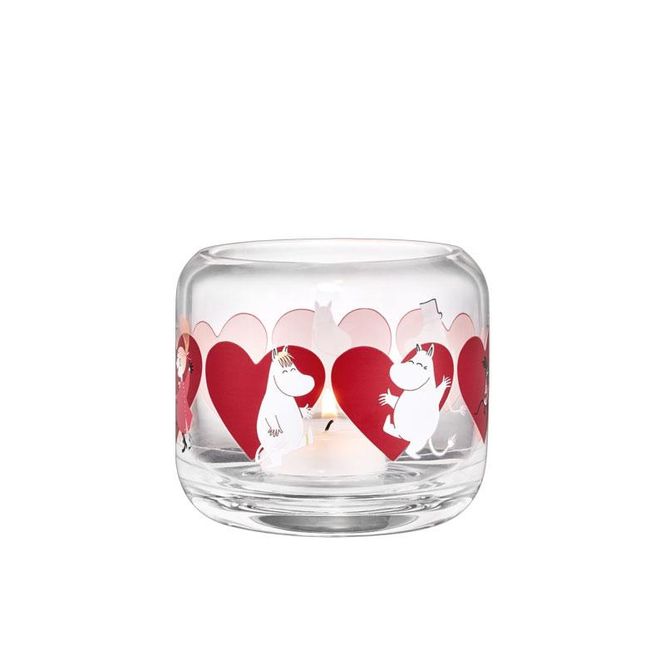 Hovedbilde Moomin by Muurla - Telysholder 9 cm - Hjerte