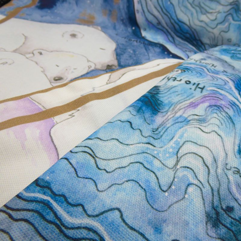 Northern Paws - Kopphåndduk - Isbjørn