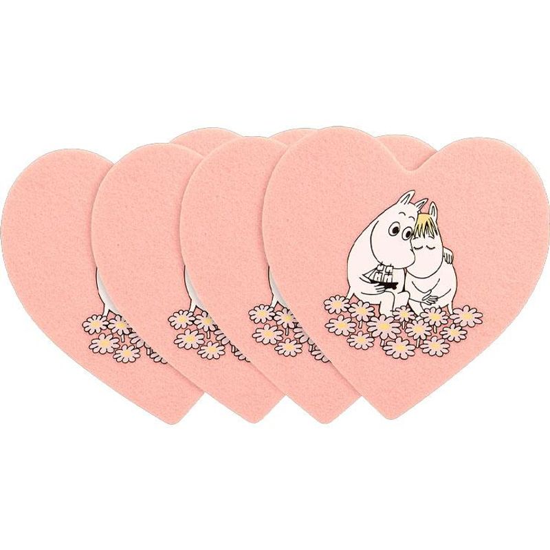 Moomin by Muurla - Glassbrikker 4-pk - Sammen