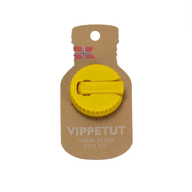 Blafre - Kork med vippetut - Gul