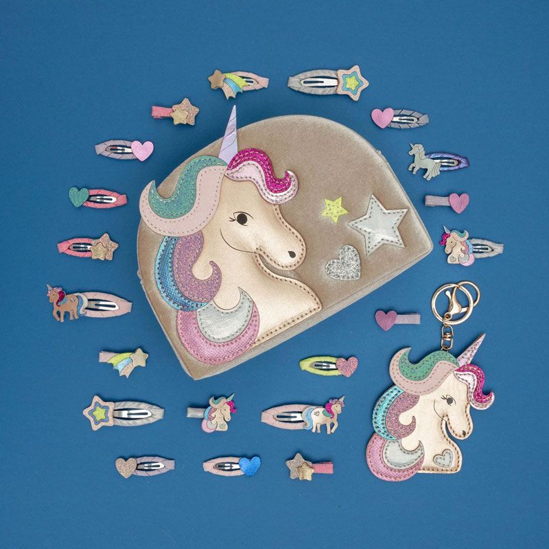 Mimi & Lula - 8 Mini Hårklemmer - Unicornland