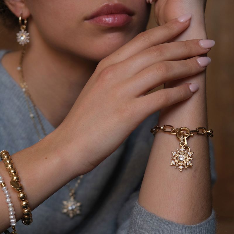 A&C - Armbånd Snowflake - G