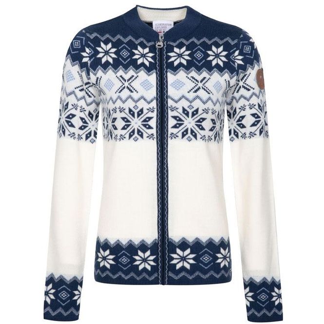 Hovedbilde Scand. Ex. - Strikket jakke zip dame - ...