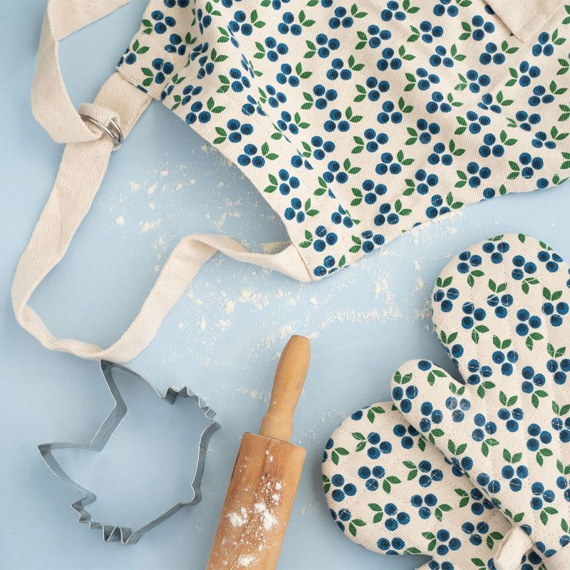 Blafre - Grytevott barn 2-pk - Blåbær