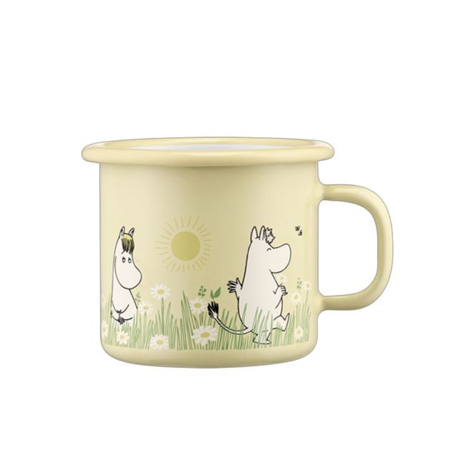 Hovedbilde Moomin by Muurla - Emaljekopp 2.5 dl - I hagen ...