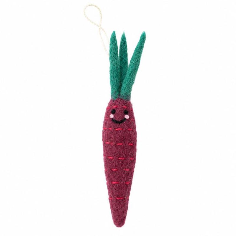 Aveva - Little Hangings - Carrot burgundy