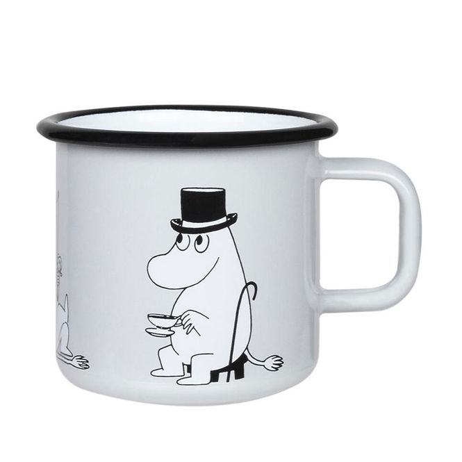 Hovedbilde Moomin by Muurla - Emaljekopp 3.7 dl - Mummipappa ...