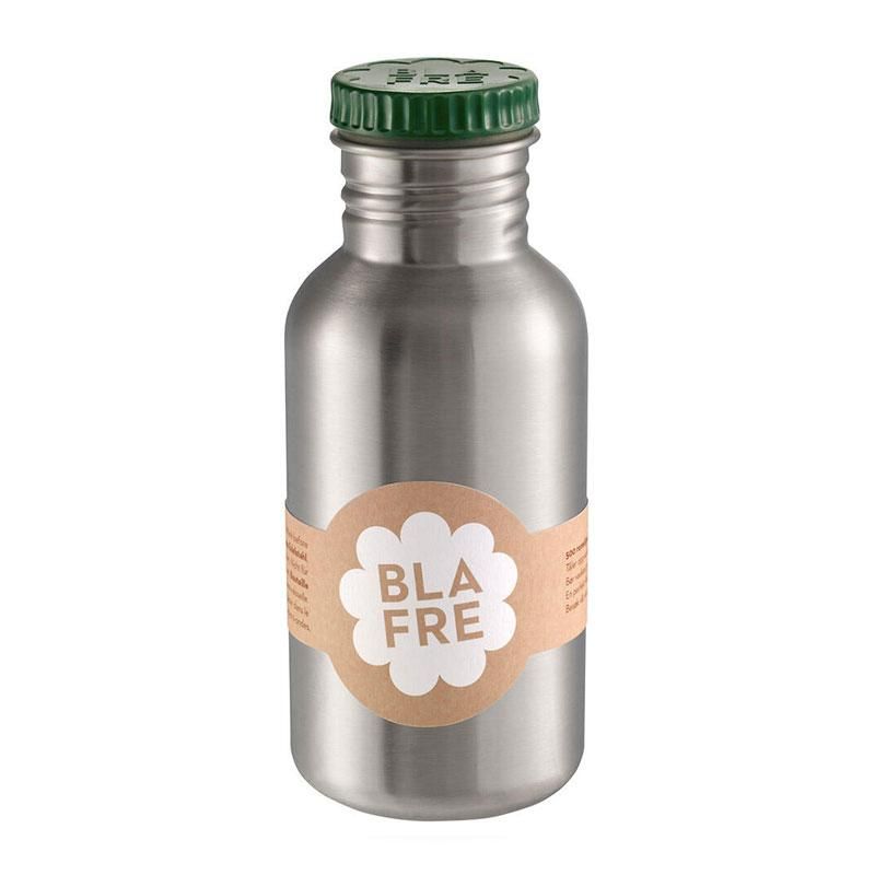 Blafre - Stålflaske 500 ml - Mørk grønn