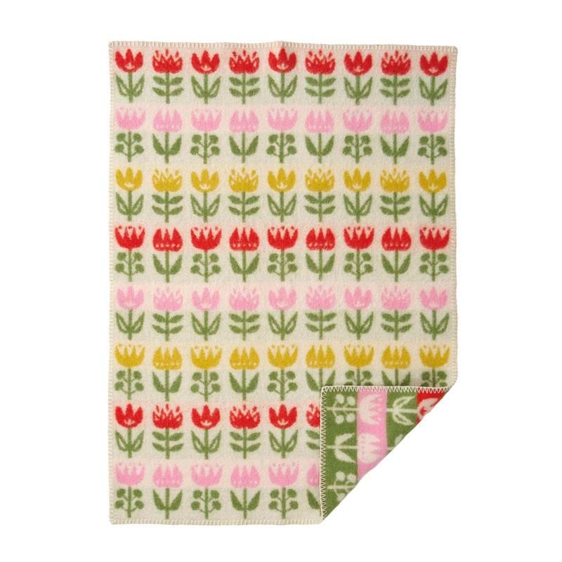 Klippan - Tulip ullpledd barn - Multi
