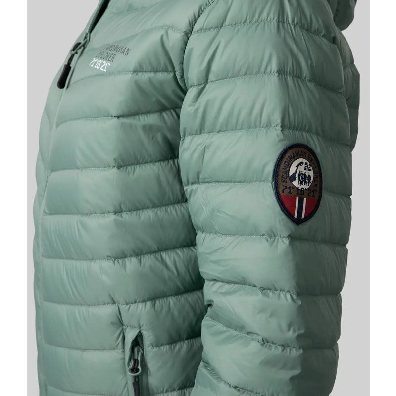 Scand. Ex. - Dunjakke ultralett dame - Mintgrønn