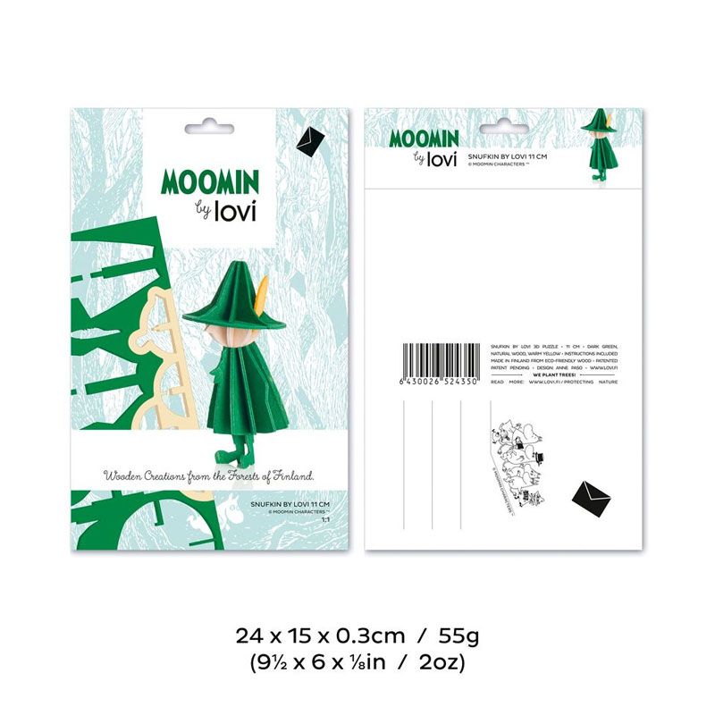 Moomin by Lovi - Snusmumrikken 11 cm