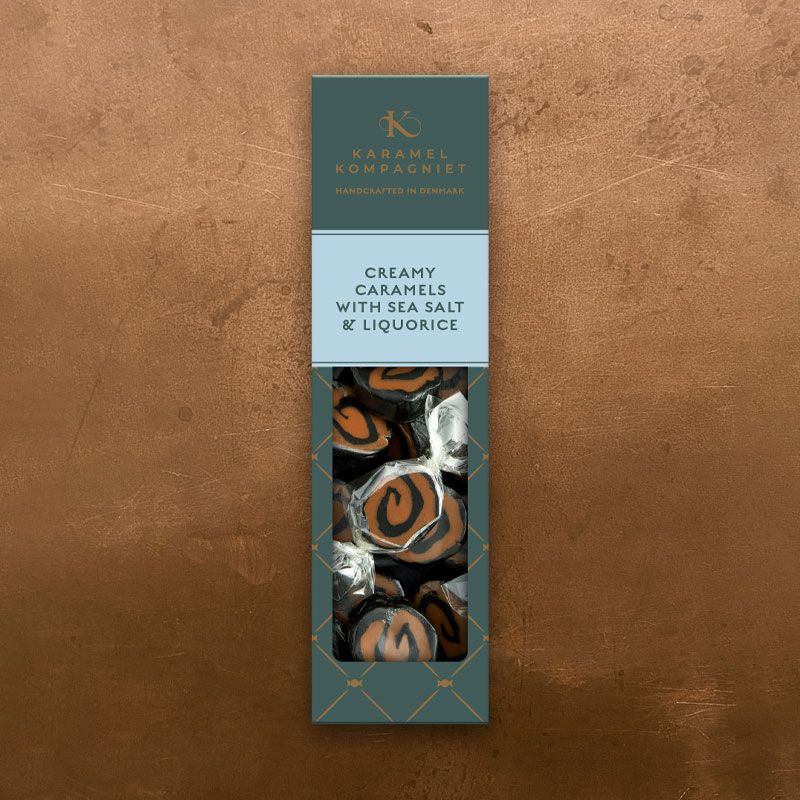 Karamel Kompagniet - Creamy Caramels with Sea Salt & Liquorice