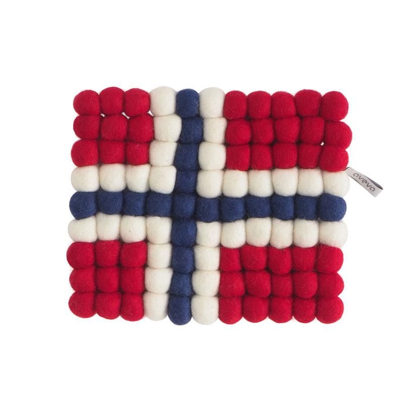 Aveva - Gryteunderlag rektangel - Norgesflagg