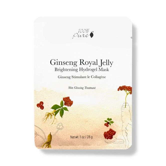 Hovedbilde 100% Pure - Ginseng Royal Jelly Collagen Mask