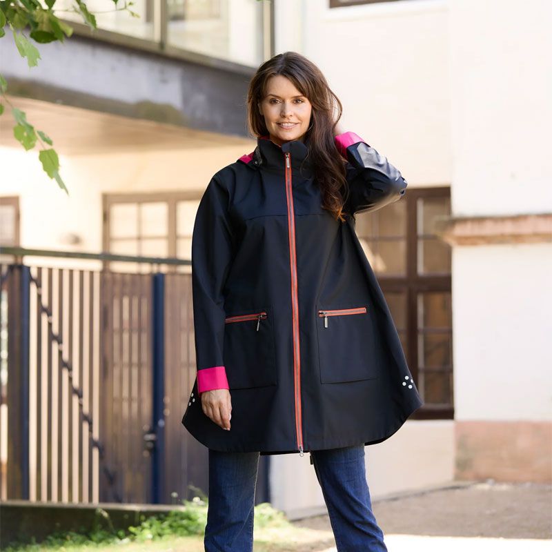 Regn - Hermione regnjakke - Black