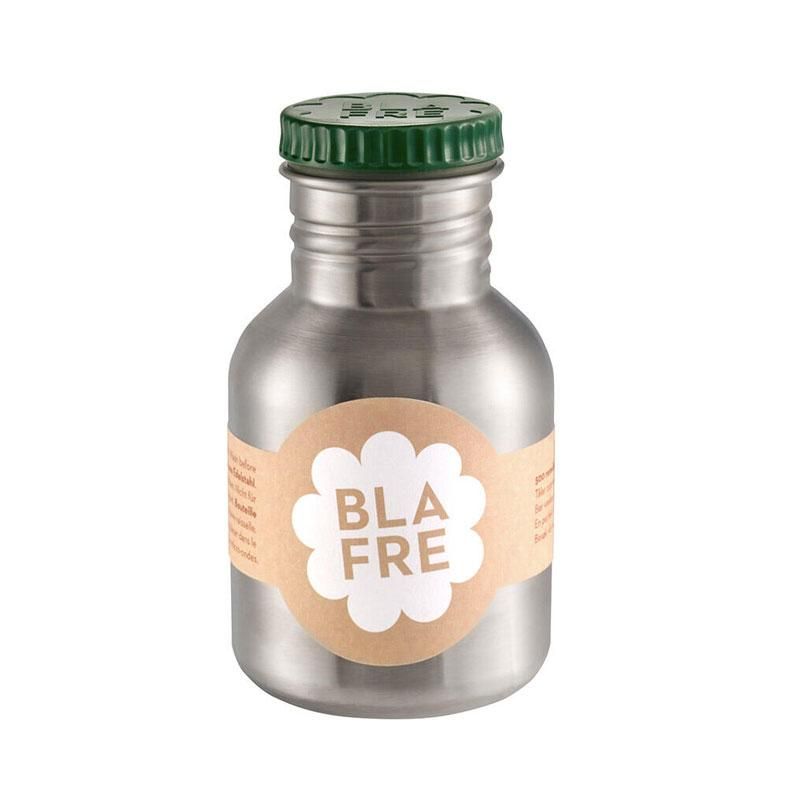 Blafre - Stålflaske 300 ml - Mørk grønn