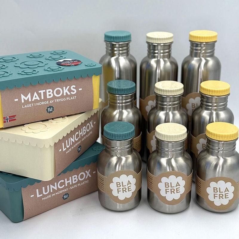 Blafre - Stålflaske 500 ml - Beige