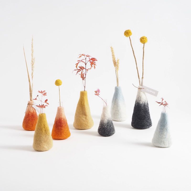 Aveva - Vase 12 cm - Snowy Mountain