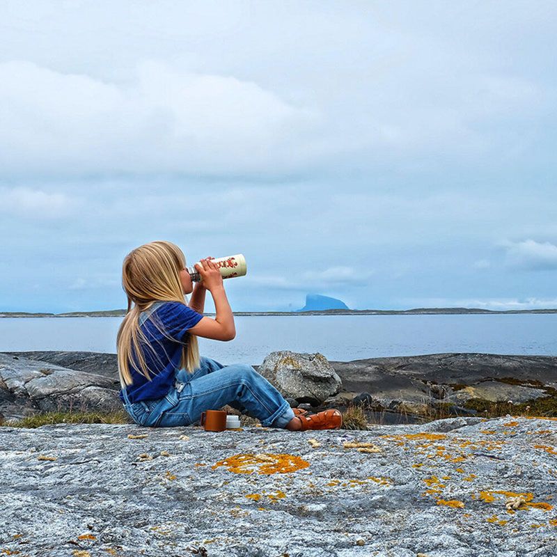 Blafre - Termos 350 ml - Flo og fjære