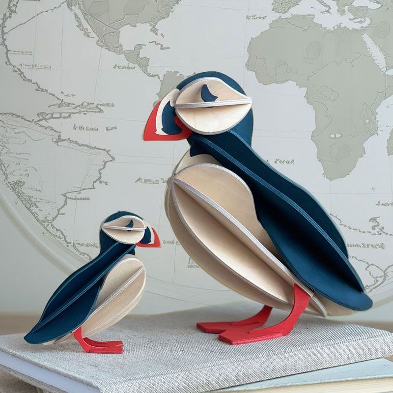 Lovi - Lundefugl 10 cm - Blue Mix