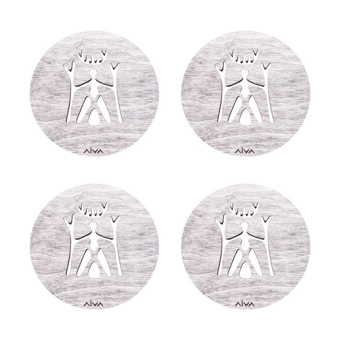 Hovedbilde Alva - Brikker  4-pk - Sáráhkká