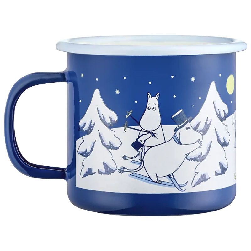 Moomin by Muurla - Emaljekopp 3.7 dl - Stjerneklar natt