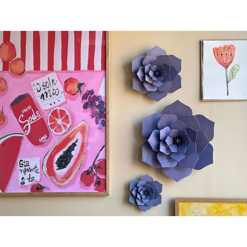 Lovi - Dekorblomst 24 cm - Lavender Blue