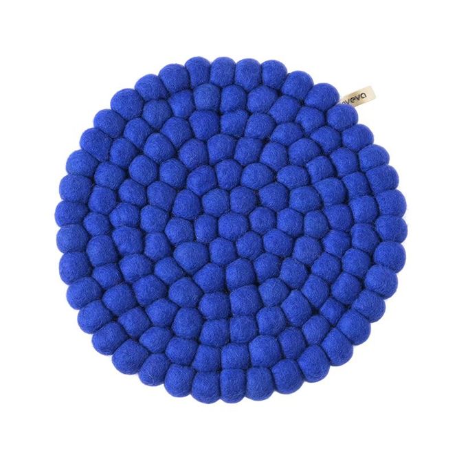 Hovedbilde Aveva - Gryteunderlag rund stor - Electric Blue