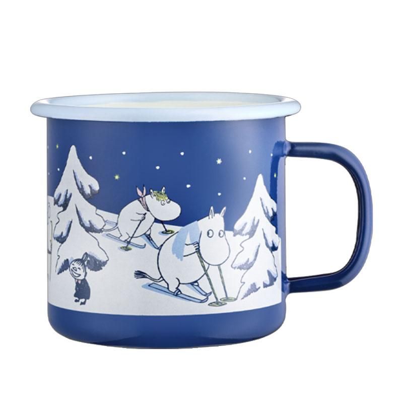 Moomin by Muurla - Emaljekopp 3.7 dl - Stjerneklar natt