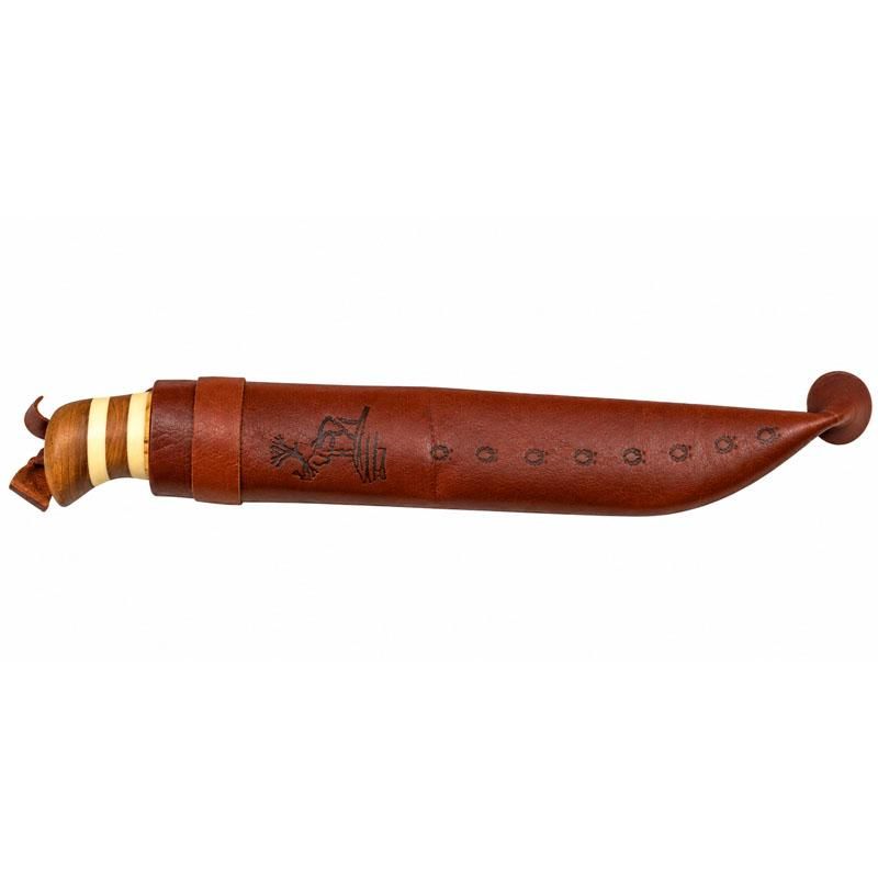 Wood Jewel - Lappkniv i masurbjørk 14.5 cm