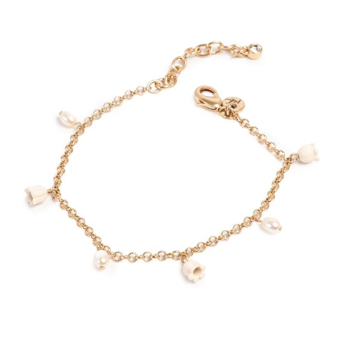 Hovedbilde A&C - Lilies & Pearls tynt armbånd