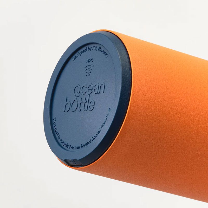 Ocean Bottle Original 500 ml - Sun Orange