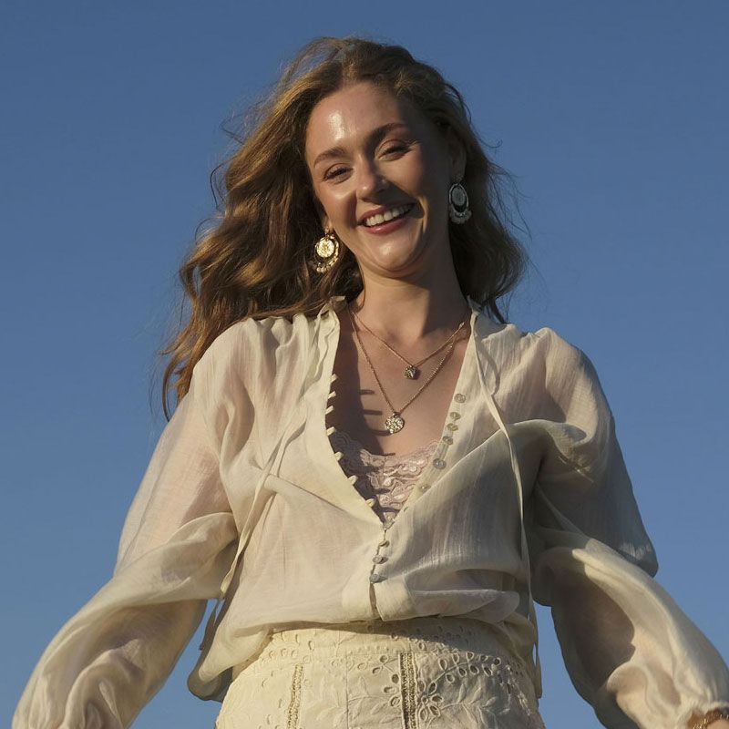 A&C - Solstice store bohemske øredobber - G