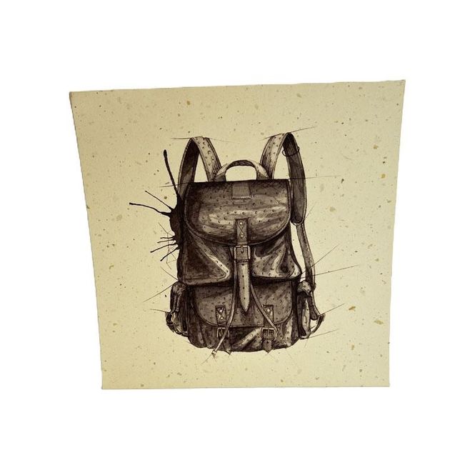 Hovedbilde Art of Norway - Kunstkort - Ryggsekk