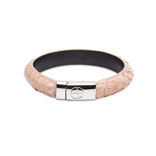 Hovedbilde Studio EBN - Round Bracelet Silver - Pink