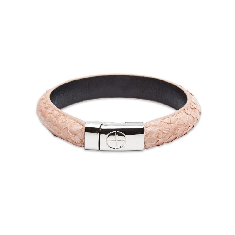 Studio EBN - Round Bracelet Silver - Pink