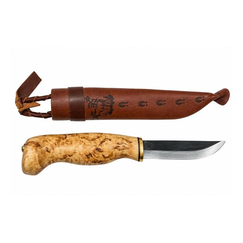Wood Jewel - Kniv i masurbjørk 7.5 cm