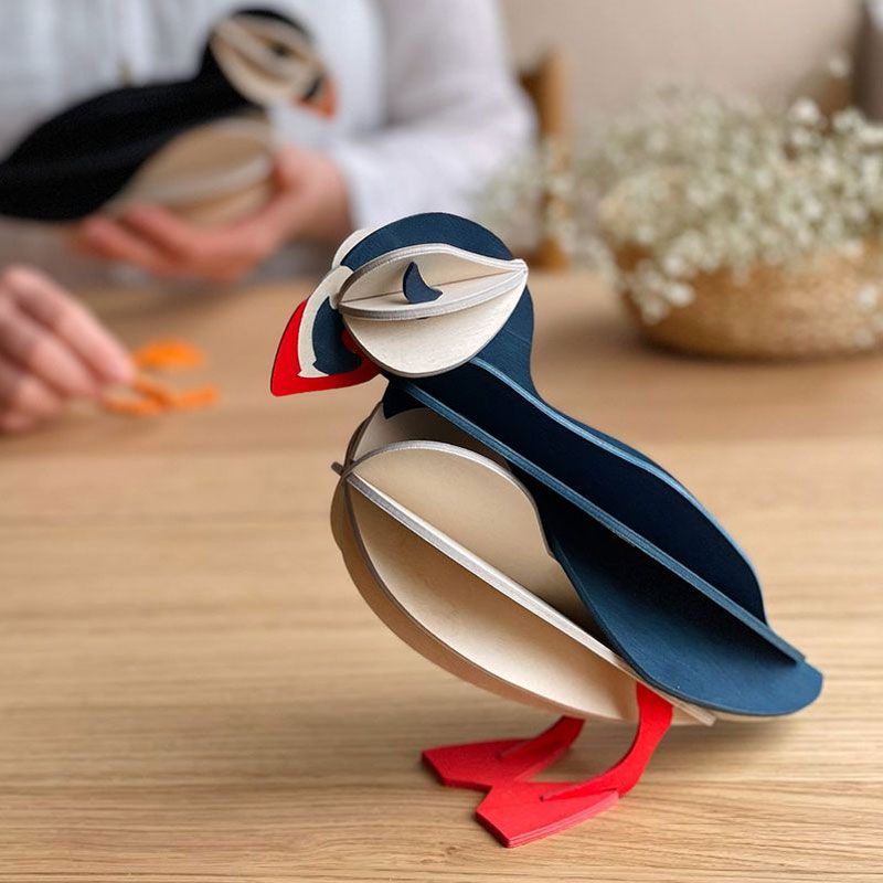 Lovi - Lundefugl 20 cm - Blue Mix