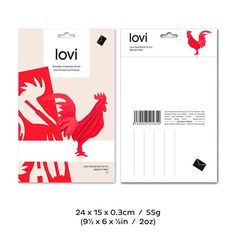 Lovi - Hane 10 cm - Warm Yellow