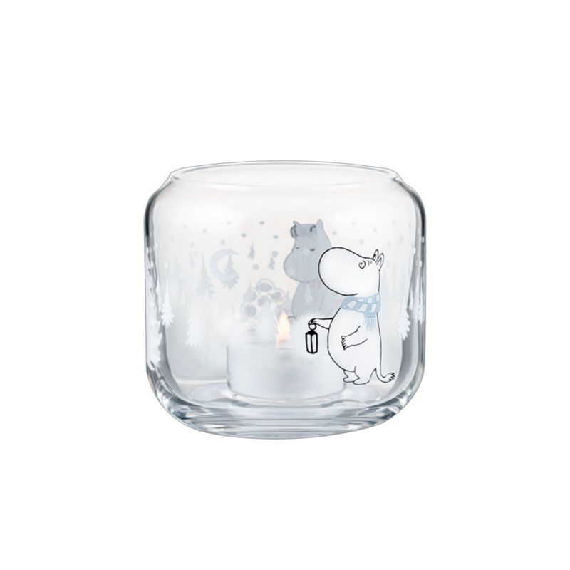 Moomin by Muurla - Telysholder 9 cm - Snøfall