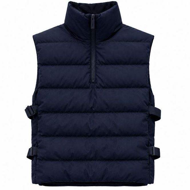 Hovedbilde THOQ - Vest lang sport dun marineblå