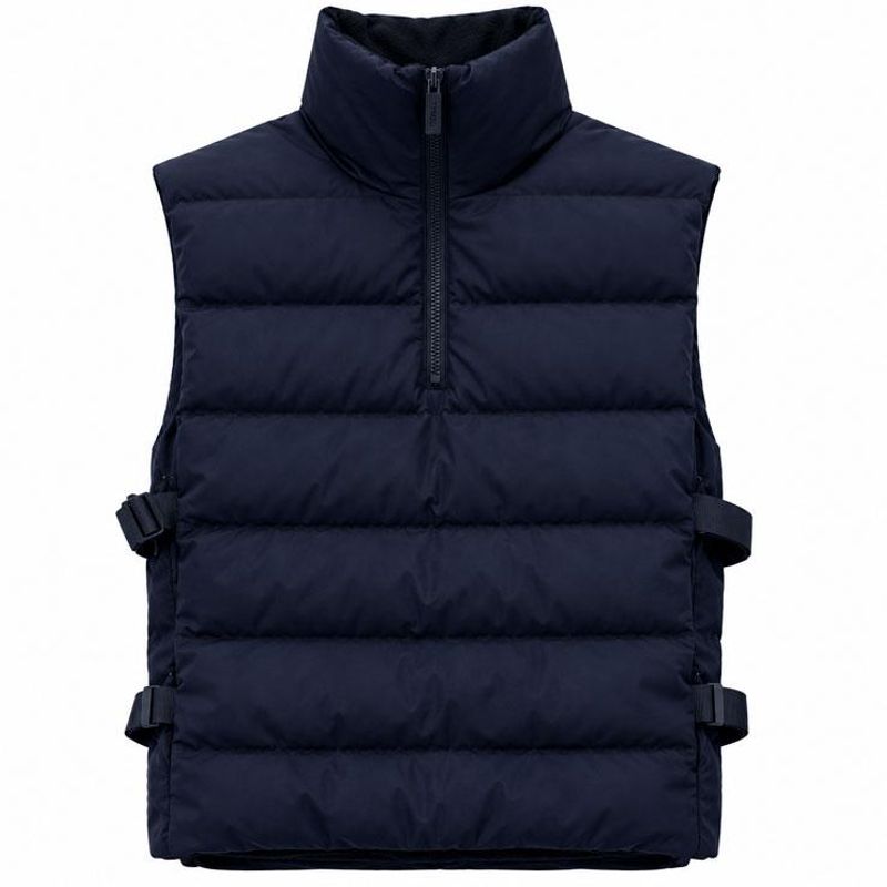 THOQ - Vest lang sport dun marineblå