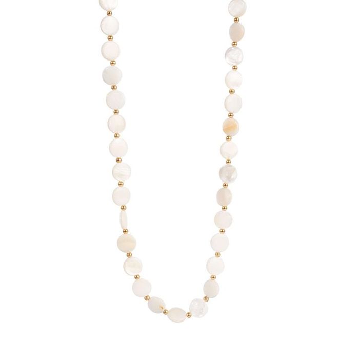 Hovedbilde A&C - Sandy Beach kort kjede perlemor