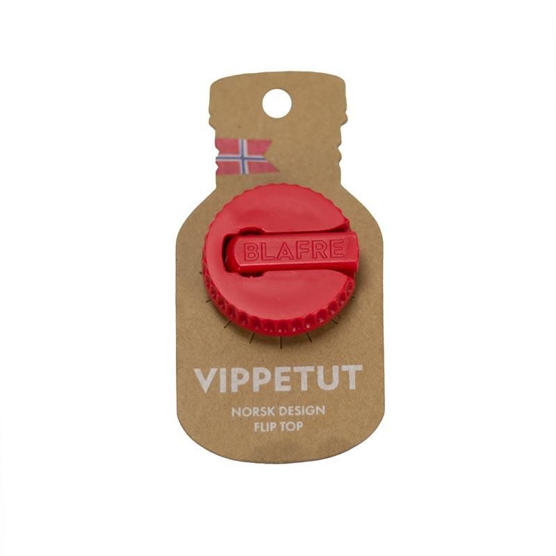 Blafre - Kork med vippetut - Rød